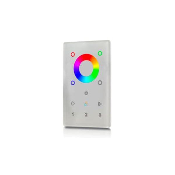 RGBW Color-Changing DMX Wall Control with Touch Interface