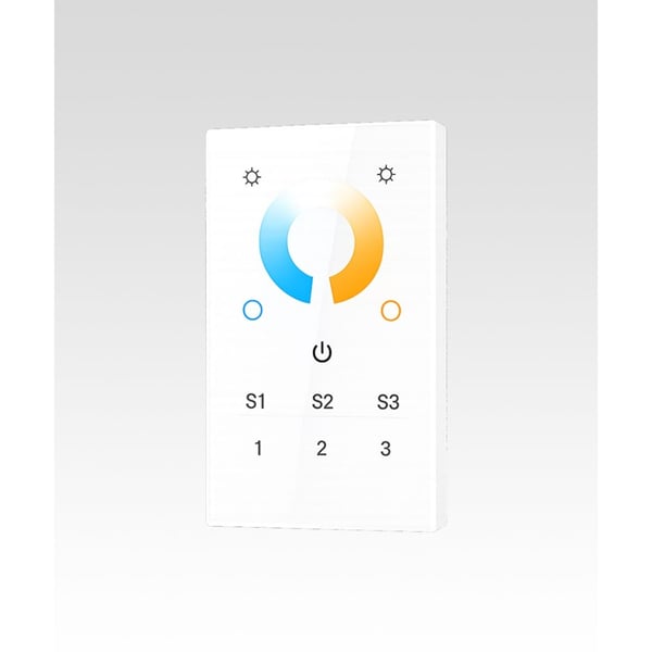 Tunable-White ZigBee & DMX Touch Wall Control