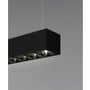 3-Inch Color Temperature Switch Louver LED Linear Suspension Light