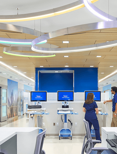 Healthcare LED lighting solutions for hospitals, medical and dental facilities
