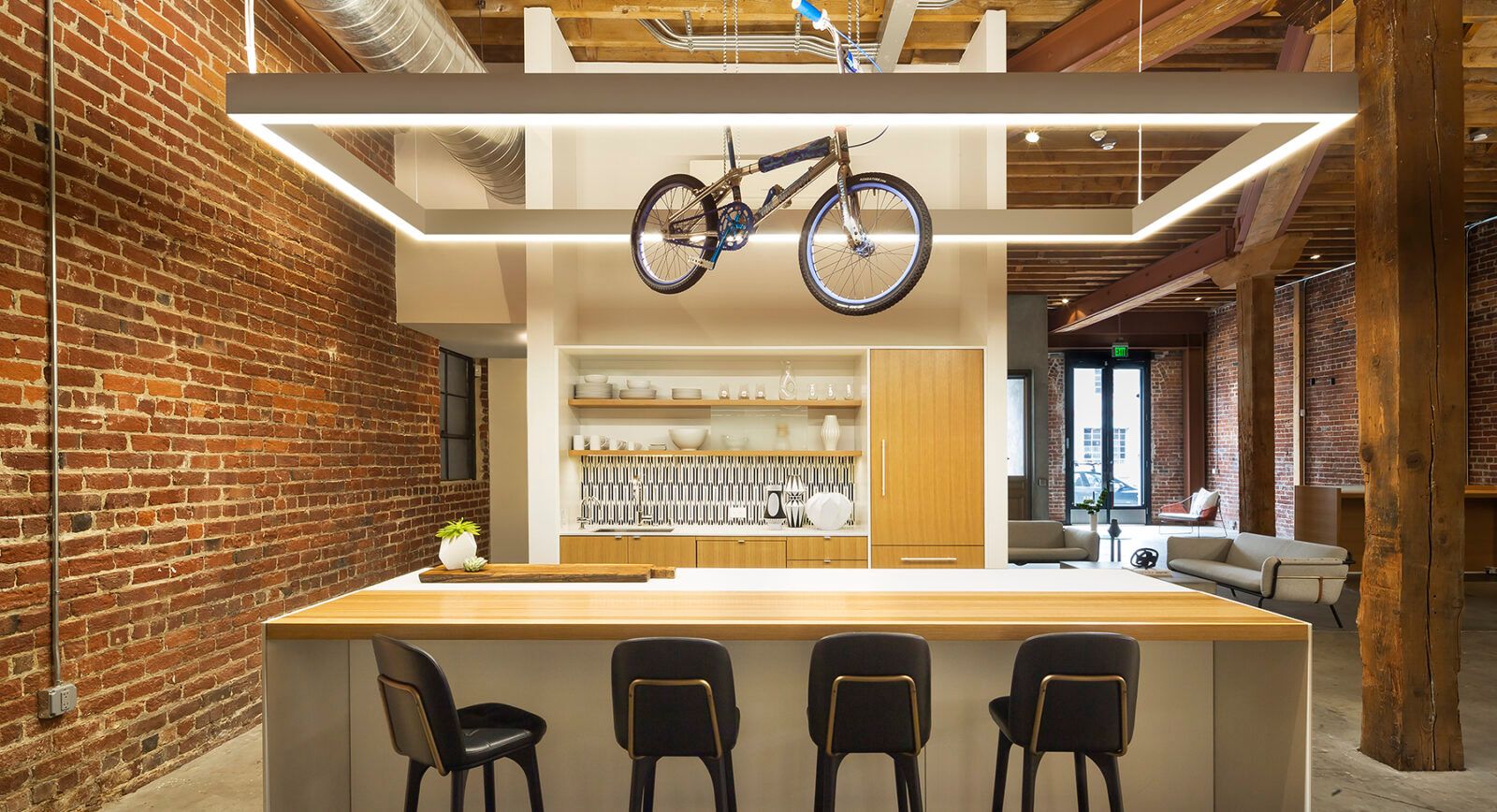 Architectural lighting highlights design features in a space and adds to the asethetic