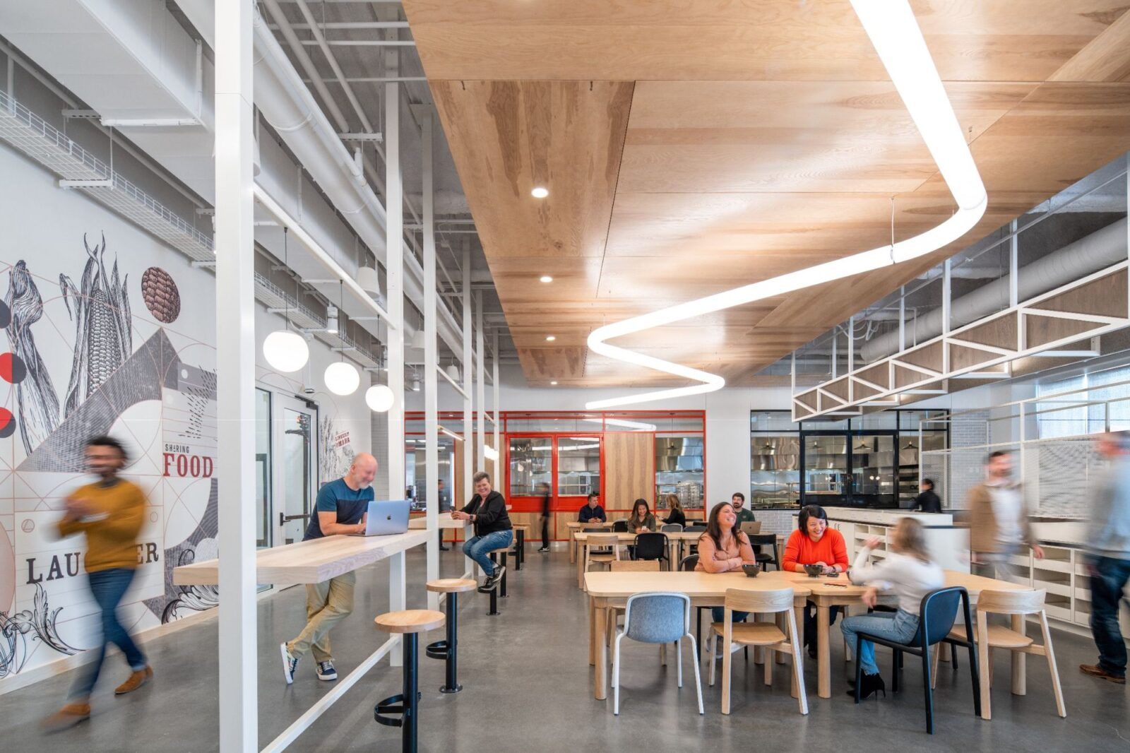LinkedIn exemplifies 2026 office design trends with collaborative, fun spaces that encourage in-person attendance