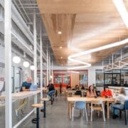 LinkedIn exemplifies 2026 office design trends with collaborative, fun spaces that encourage in-person attendance