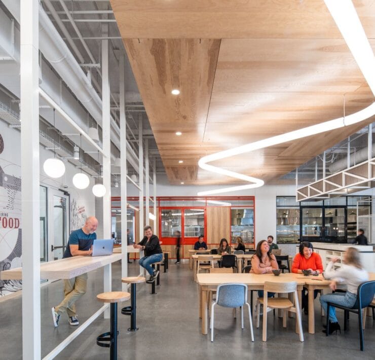 LinkedIn exemplifies 2026 office design trends with collaborative, fun spaces that encourage in-person attendance