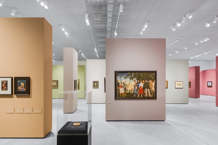 Art lighting has unique requirements to preserve works of art and present it with true colors