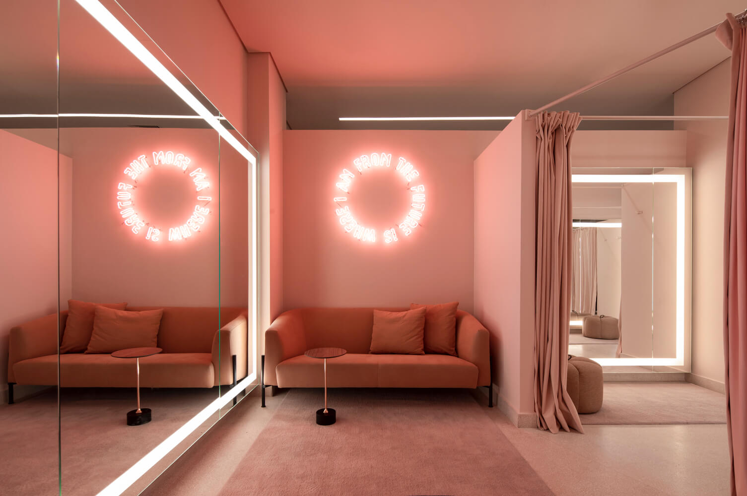 The right fitting room lights are shown to help improve sales in retail clothing stores