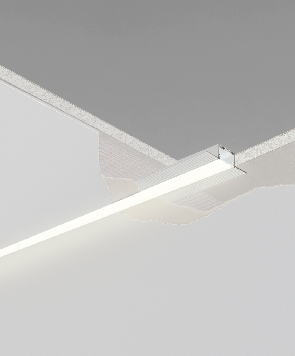 1-Inch Recessed Linear LED Light - 8 ft