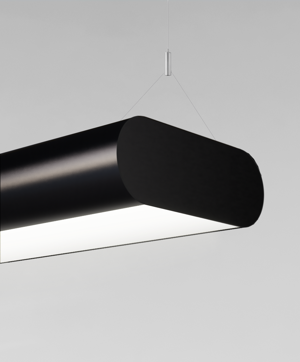 Capsule Pendant LED Light - Silver - 8 ft