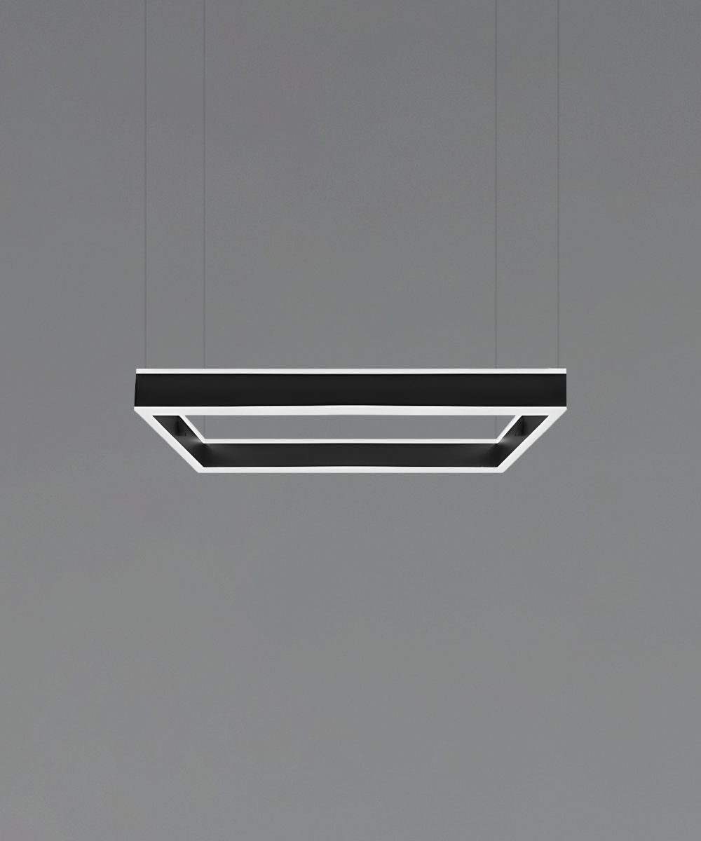 1-Tier Rectangular LED Chandelier – Alcon Lighting 12274-1