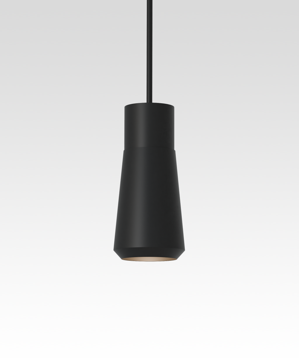 Half-Moon Dome LED Cylinder Pendant Light – Alcon Lighting 12032-P-DM