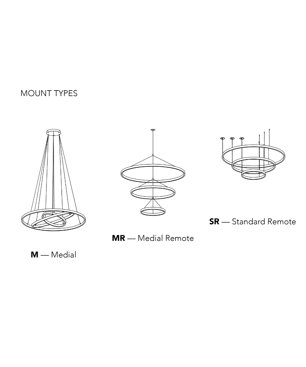 (￣^￣) 3-Ring LED Uplight and Downlight Chandelier – Alcon Lighting 12281