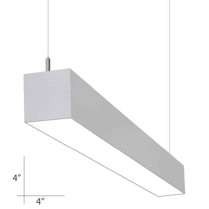 Alcon Lighting Beam 44 Pendant Wall Wash 12107-PWW LED Architectural Linear Fixture - Direct Only