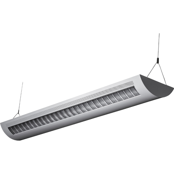 Alcon Lighting Catalina 10106-4  4 Foot T8 and T5HO Fluorescent Architectural Linear Suspension Direct Indirect Lighting Fixture