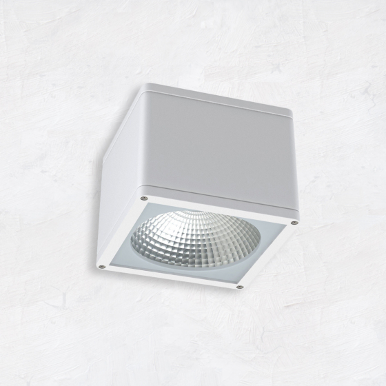 Alcon 11224-DIR Pavo Architectural LED 6 Inch Square Ceiling Light