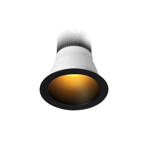 Alcon 11248 Turtle Friendly Architectural Amber LED Commercial Retrofit Downlight Fixture