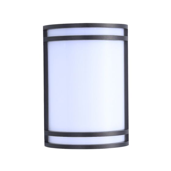 Alcon 11254 Architectural Outdoor LED Frosted Lens Wall Sconce