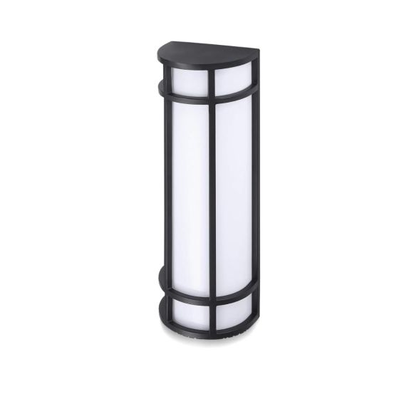 Alcon 11256 Architectural Outdoor LED Frosted Lens Wall Sconce