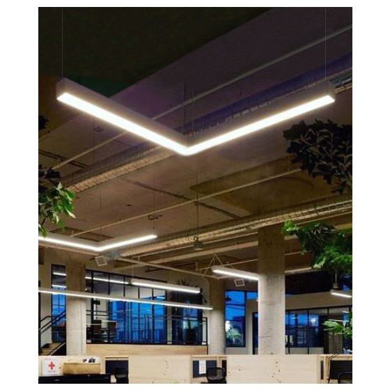 L shaped sales ceiling light