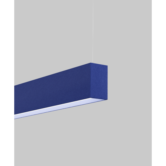 Acoustic Felt Linear Pendant - Sound Absorbing Light Fixture