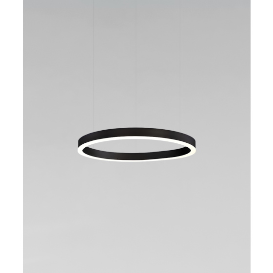 27.5-Inch Round Chandelier Slim LED Ring Pendant Light
