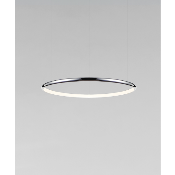 31.5-Inch Round Chandelier Slim LED Ring Pendant Light