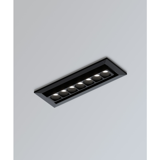 The 15301-3 mico-optic linear light pictured with black trim