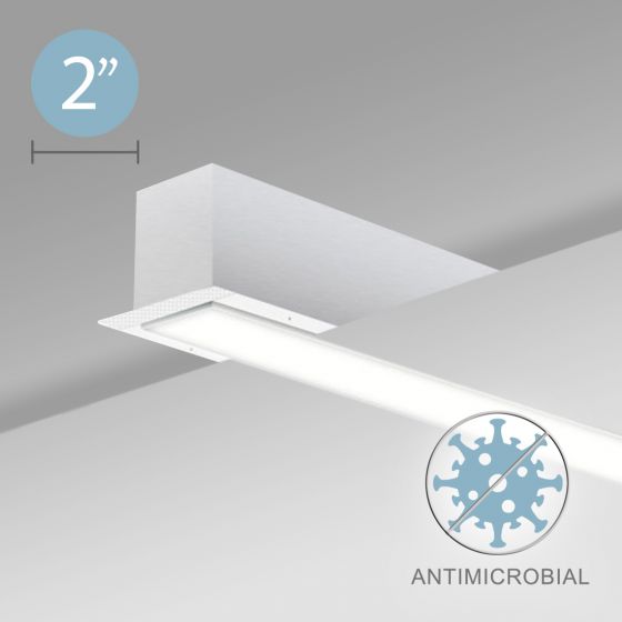 Alcon 12500-20-R Linear Recessed Antimicrobial LED Light
