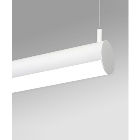 Alcon 12501-R4 Linear Antimicrobial LED Rotatable Pendant Tube Light 