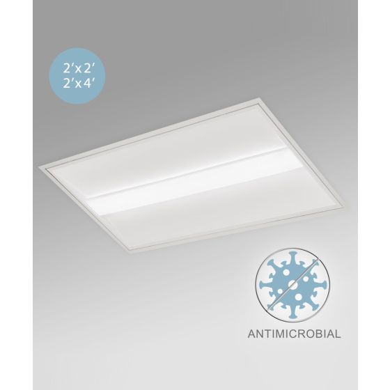 Alcon 12508 Antimicrobial Architectural LED Troffer Light