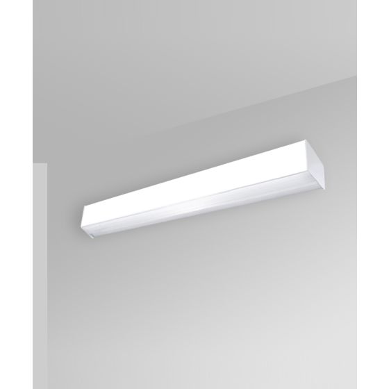 Alcon 12511-W Antimicrobial Wall-Mounted Linear LED Cube Light