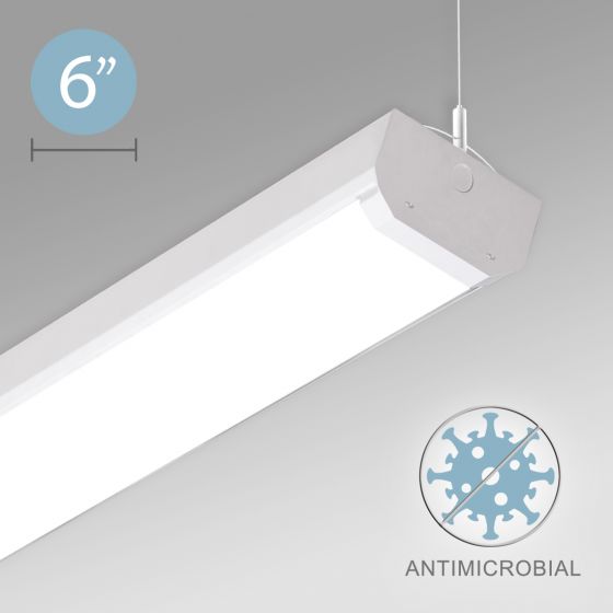 Alcon 12517-P Linear Antimicrobial LED Pendant Light