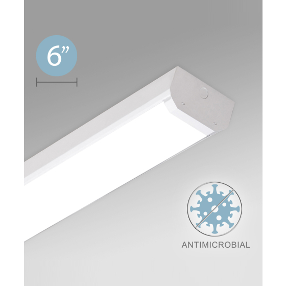 Alcon 12517-S Linear Antimicrobial Surface-Mounted LED Light