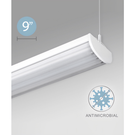 Alcon 12518-P Linear Antimicrobial LED Pendant Light