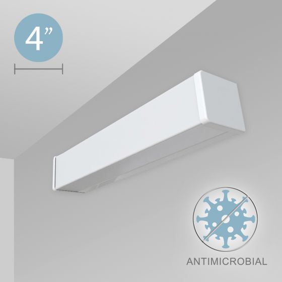 Alcon 12523-W Antimicrobial Linear LED Wall Light