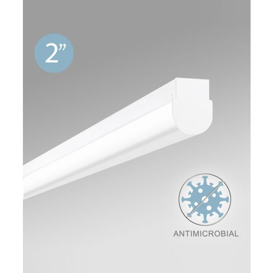 4" Antimicrobial Linear LED Recessed Light Alcon Lighting 1250040R