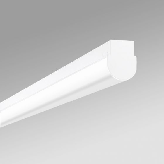 Alcon 12527-S Antimicrobial Rounded Linear Surface-Mounted Ceiling LED Light