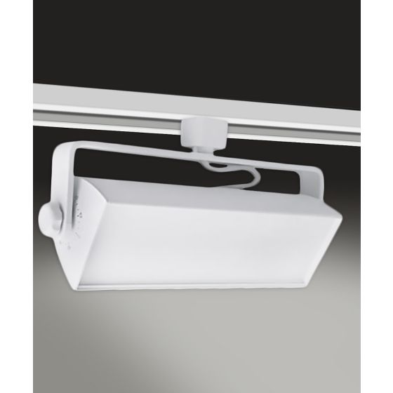 Alcon 13125 Adjustable Swivel Wall Wash Track LED Tracklight