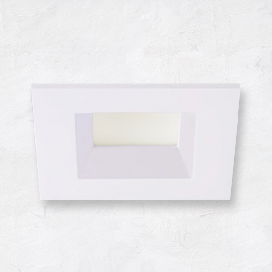 Alcon Escala 14009-4 4-Inch Square Baffle Architectural LED Recessed Can Light