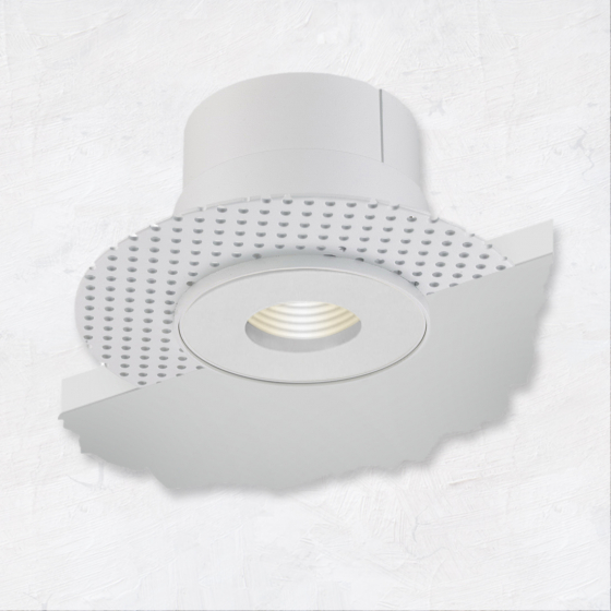 Anvendt serie mål Alcon Lighting 14013-W Illusione 4 Inch Architectural LED Round Trimless  Recessed Wall Wash Light Fixture | AlconLighting.com