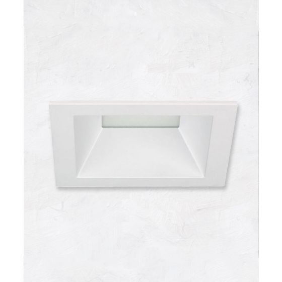 Alcon 14031-1 3-Inch Square Architectural LED Downlight Lensed Recessed Light