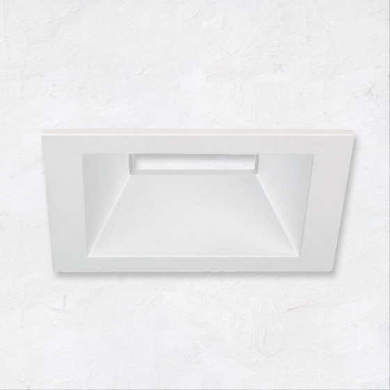 Alcon 14031-2 3-Inch Square Architectural LED Downlight Open Reflector Recessed Light