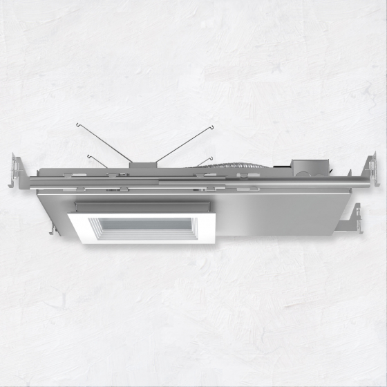 Alcon 14077 5-Inch Square Architectural IC LED Super Shallow Recessed Light