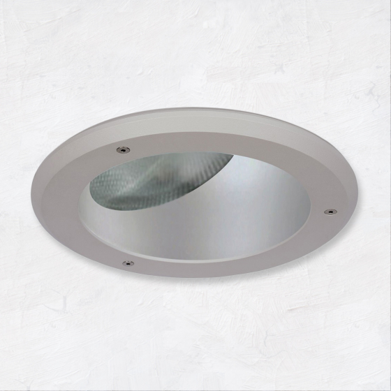 Alcon 14078-615W 6-Inch Vandal-Resistant Outdoor Wall Wash LED Recessed Light