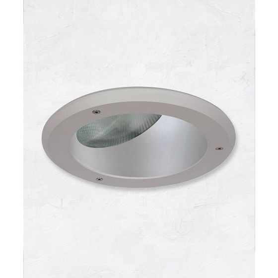 Alcon 14078-615W 6-Inch Vandal-Resistant Outdoor Wall Wash LED Recessed Light