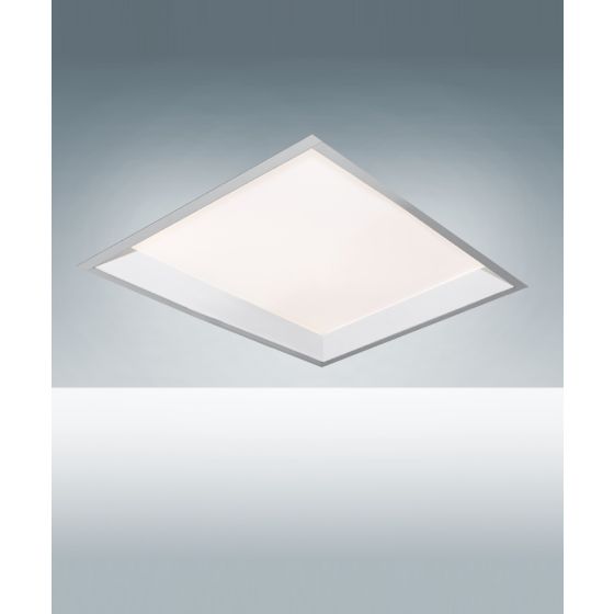 Wattage-Selectable Regressed LED Flat Panel Light