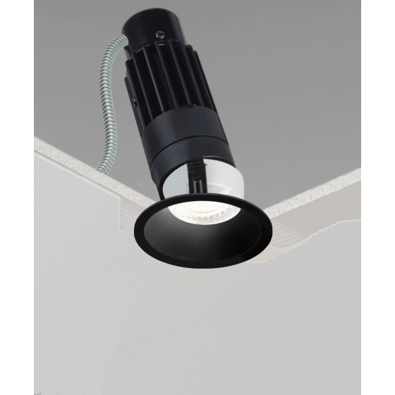 1.5-Inch Trimmed Round Recessed Micro LED Light