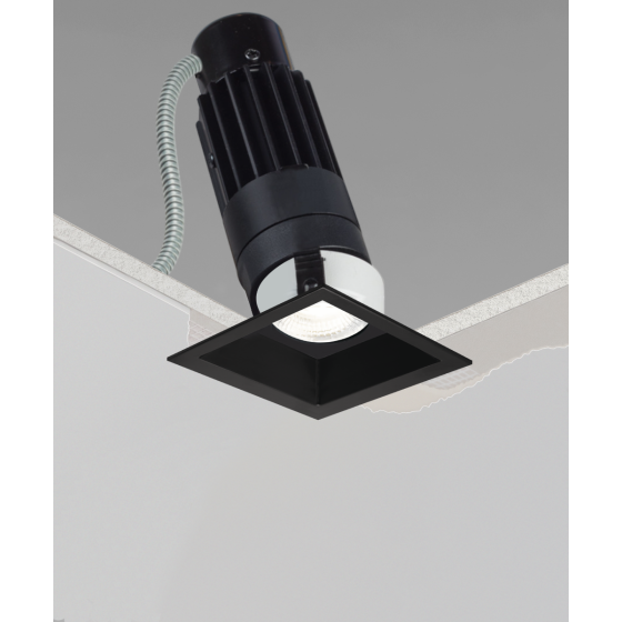 1.5-Inch Trimmed Square Recessed Micro LED Light