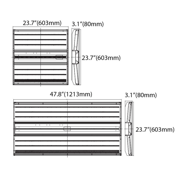 Alcon 2x4 Medical Clean Room Troffer