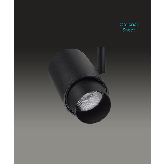 Architectural 2.5-Inch Cylinder LED Track Light Head