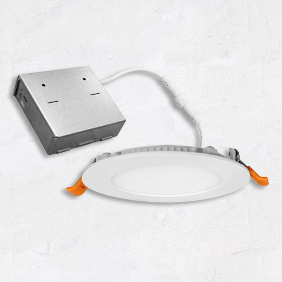 Alcon 14133 Round Shallow Recessed LED Downlight